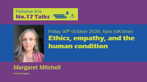 Palliative Arts No.17 Talks October
